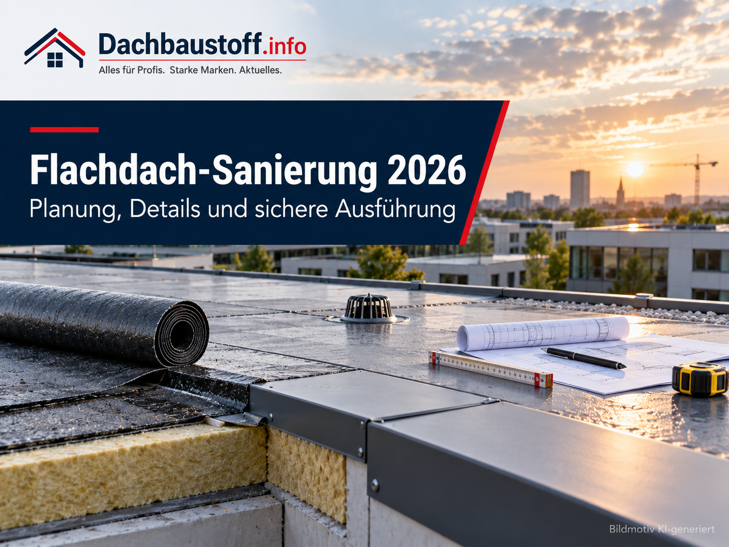 Flachdach-Sanierung 2026: Bestandsanalyse vor Materialentscheidung
